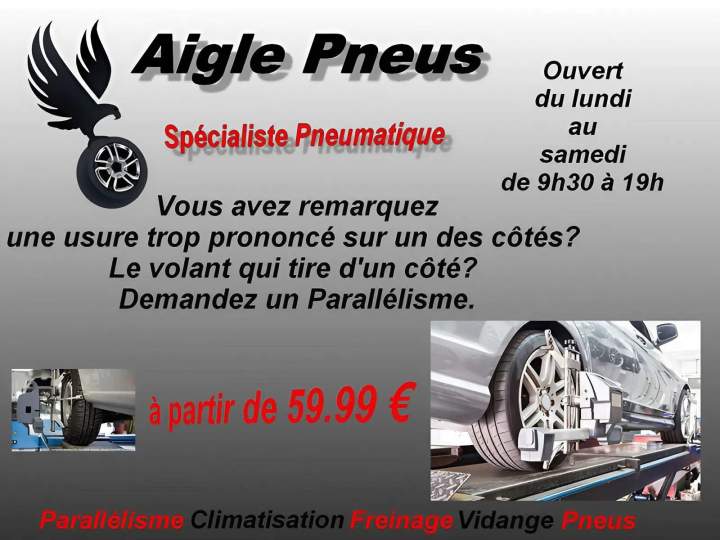 Aigle pneus Cergy